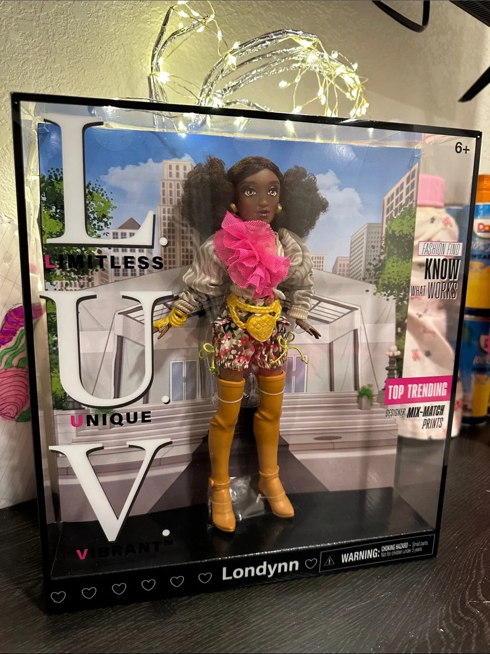 Londynn Kids Costume Doll - Yellow & Pink